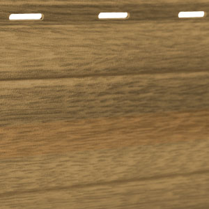 Profilfarbe Holzoptik aus hellem Holz