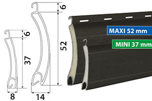 Rollladensystem Mini oder Maxi