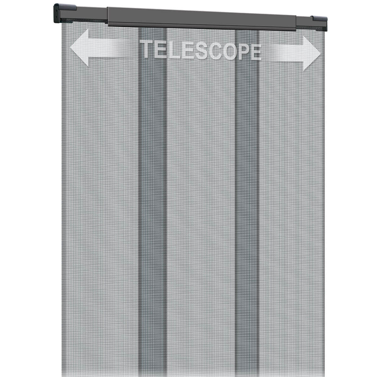 Schellenberg Telescope Insektenschutz-Fenster, weiß, 100 x 120 cm