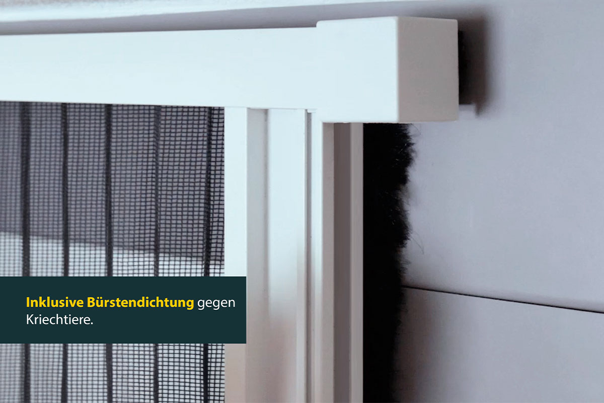 Insektenschutz-Plissee für Türen 100 x 215 cm Insektenschutz-Plissee für Türen 100 x 215 cm