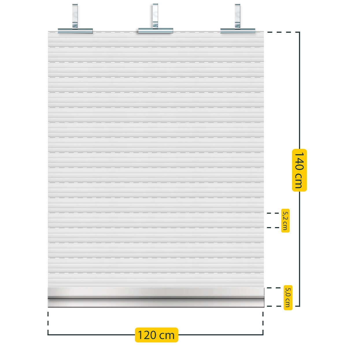 Rollladenpanzer-Set Maxi - versch. Ausführungen