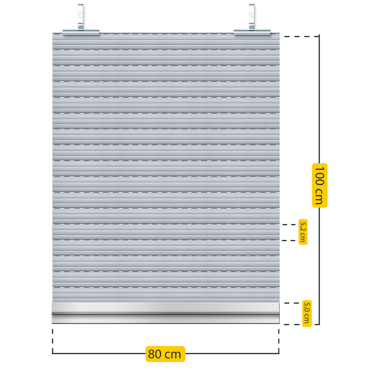 Rollladenpanzer-Set Maxi - versch. Ausführungen