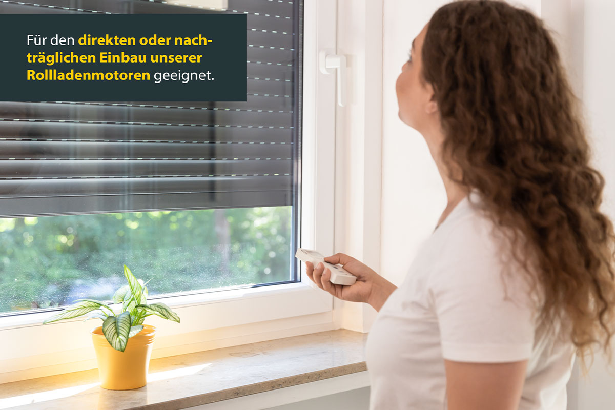 Aufsatzrollladen Komplett-Set für Fenster - versch. Maße