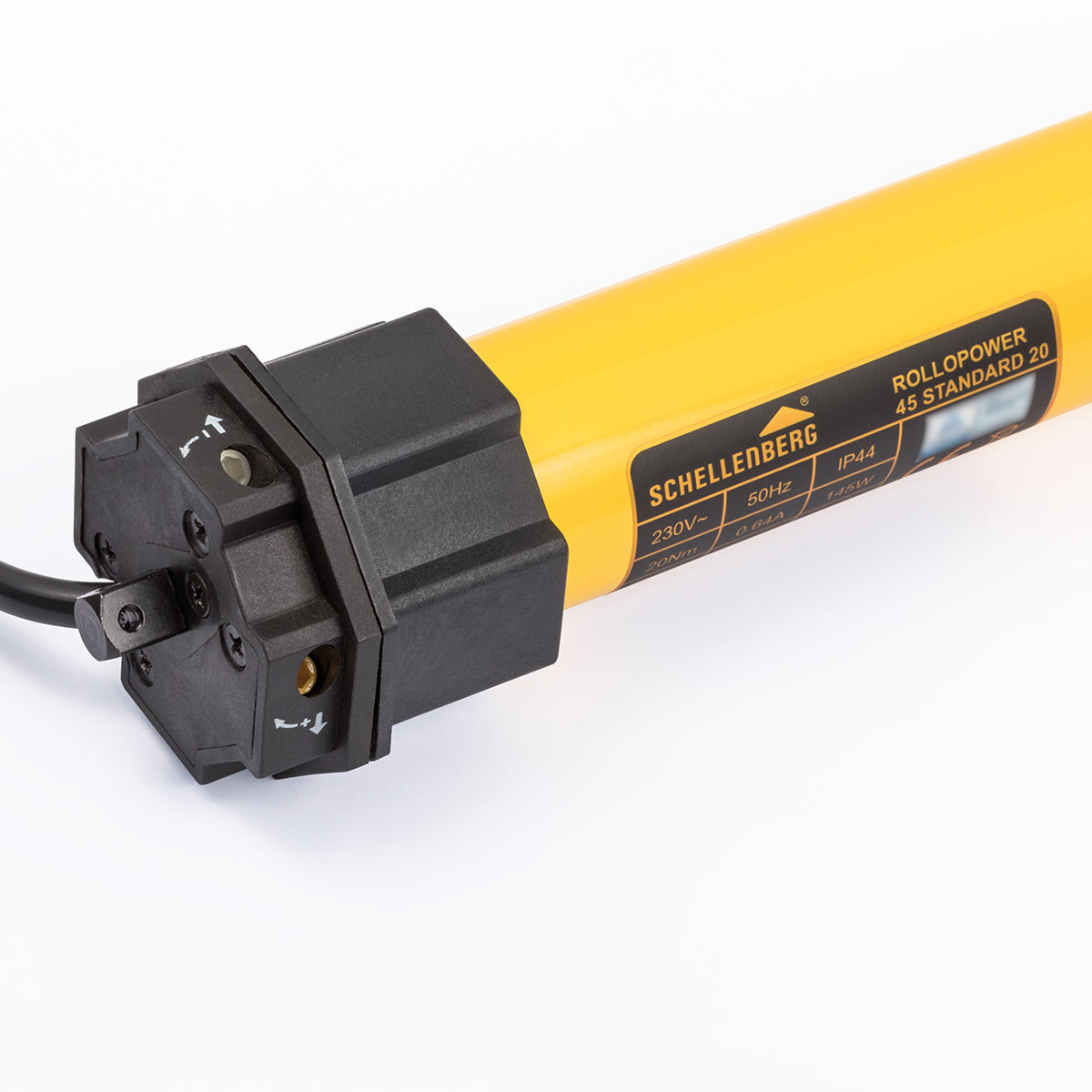 Moteur Tubulaire Schellenberg Maxi 15 Nm – Pour Volets Roulants Légers à Lourds – Prêt à Monter