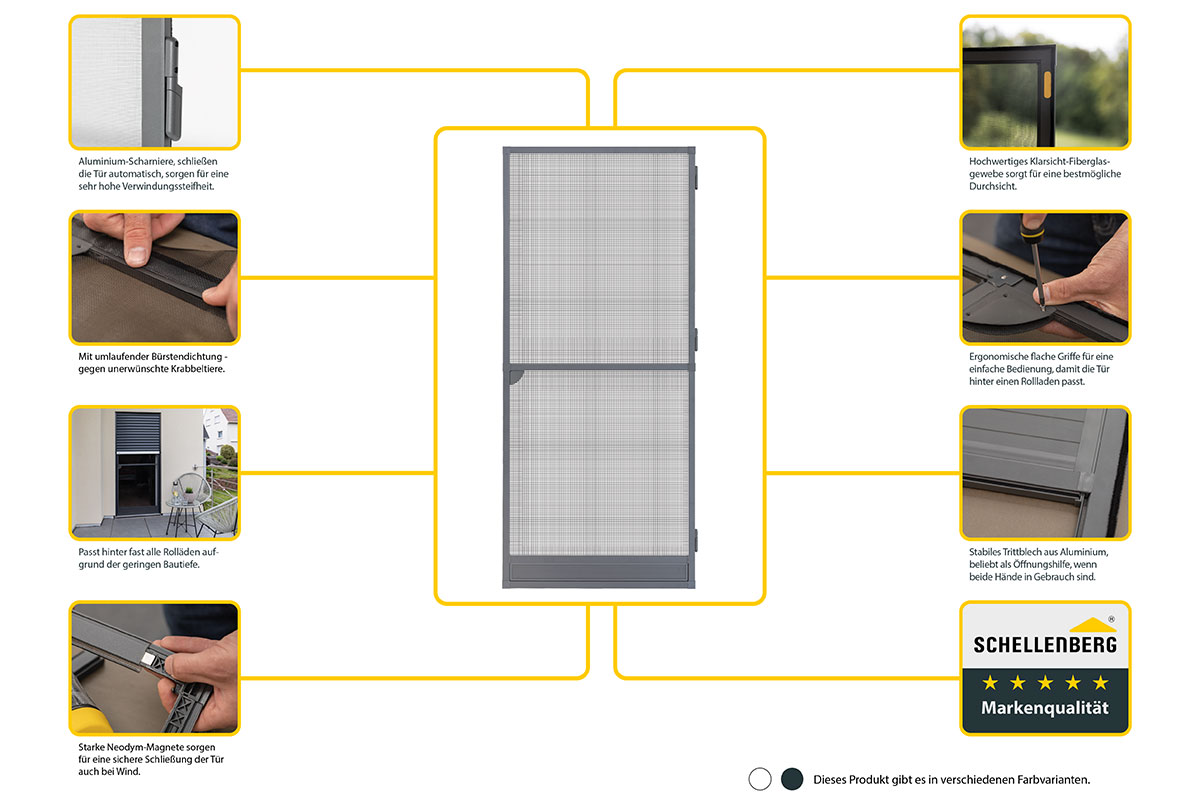 Insektenschutztür Premium