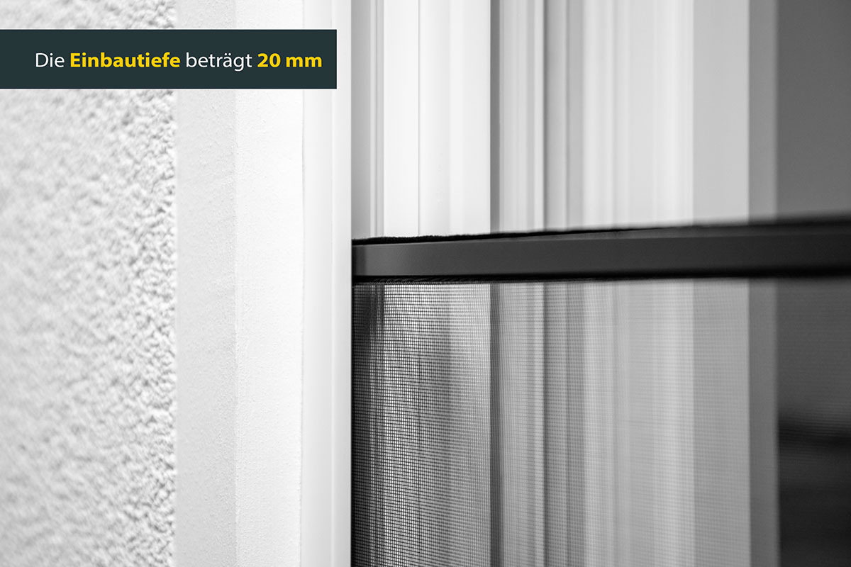 Insektenschutz-Schiebefenster 75-142 x 50 cm