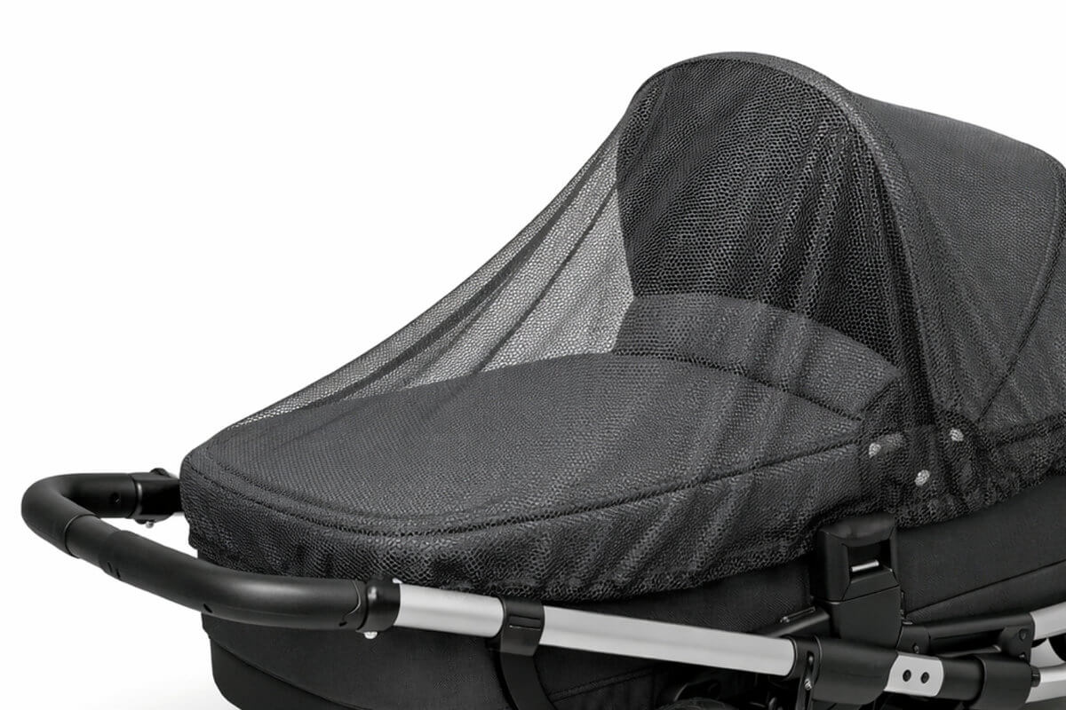Schellenberg Moskitonetz für Kinderwagen 130x70x33 cm anthra