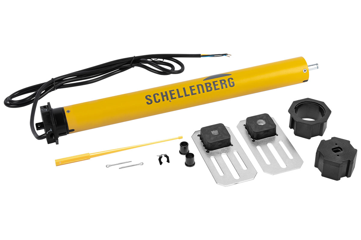 Moteur Tubulaire Schellenberg Maxi 15 Nm – Pour Volets Roulants Légers à Lourds – Prêt à Monter - 2
